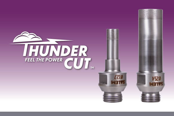 Thunder Cut self-dressing diamond core drills