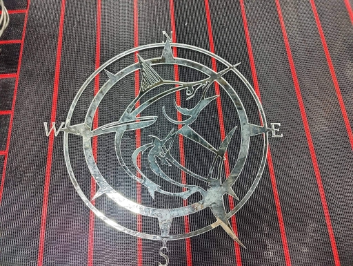Glass artwork
